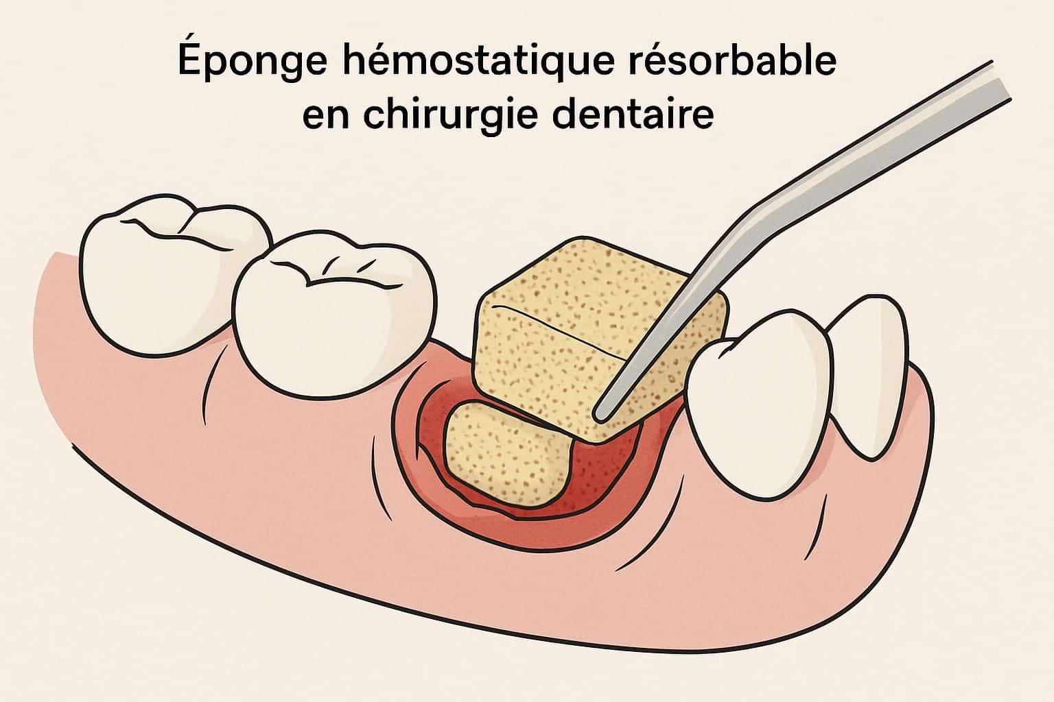 découvrez la durée de résorption des éponges hémostatiques résorbables en chirurgie dentaire et tout ce qu’il faut savoir pour une meilleure gestion post-opératoire.